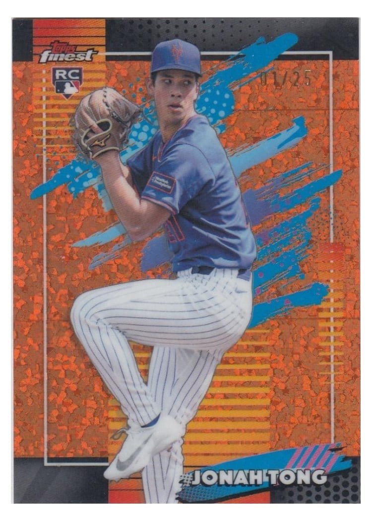 2026 Topps Finest Jonah Tong #134 card