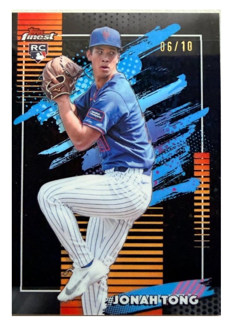 2026 Topps Finest Jonah Tong #134 card
