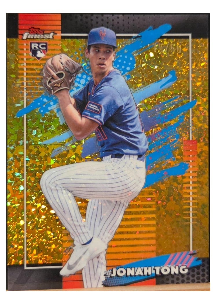 2026 Topps Finest Jonah Tong #134 card