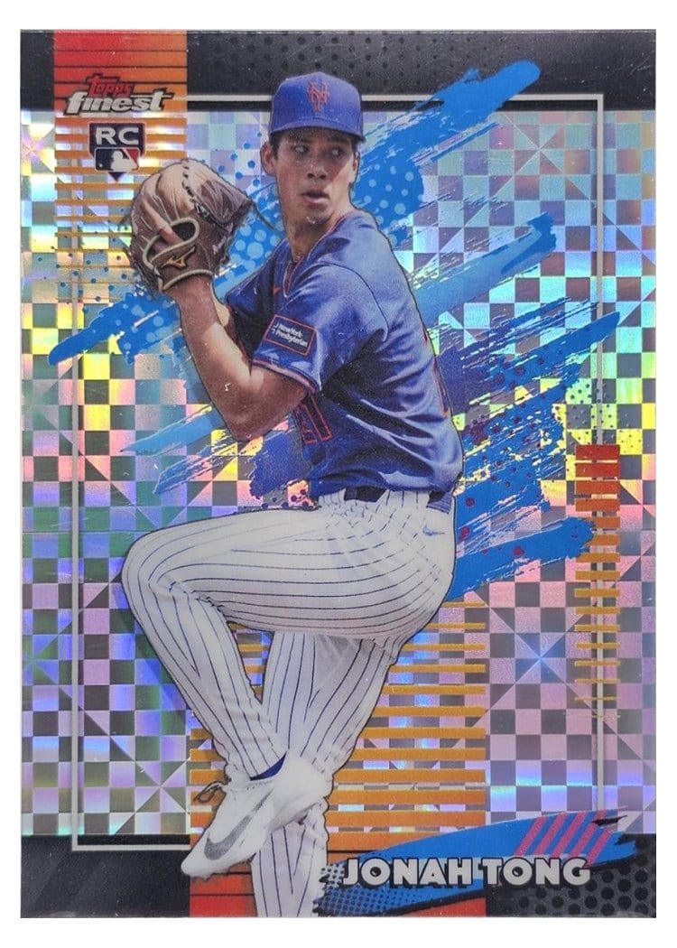 2026 Topps Finest Jonah Tong #134 card