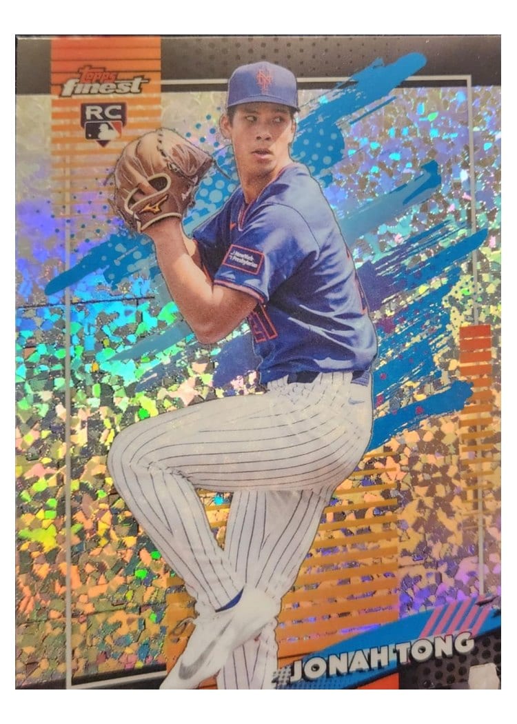 2026 Topps Finest Jonah Tong #134 card