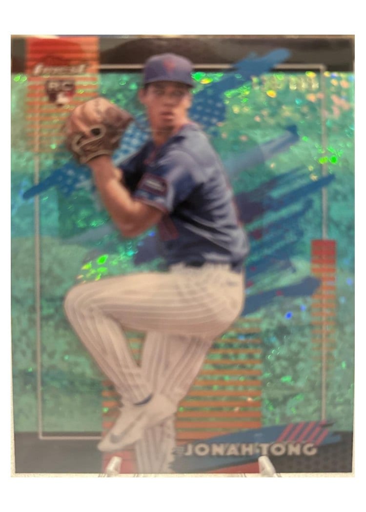 2026 Topps Finest Jonah Tong #72 card