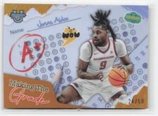 2024-25 Bowman's Best University Making the Grade Jonas Aidoo #MG-10 card