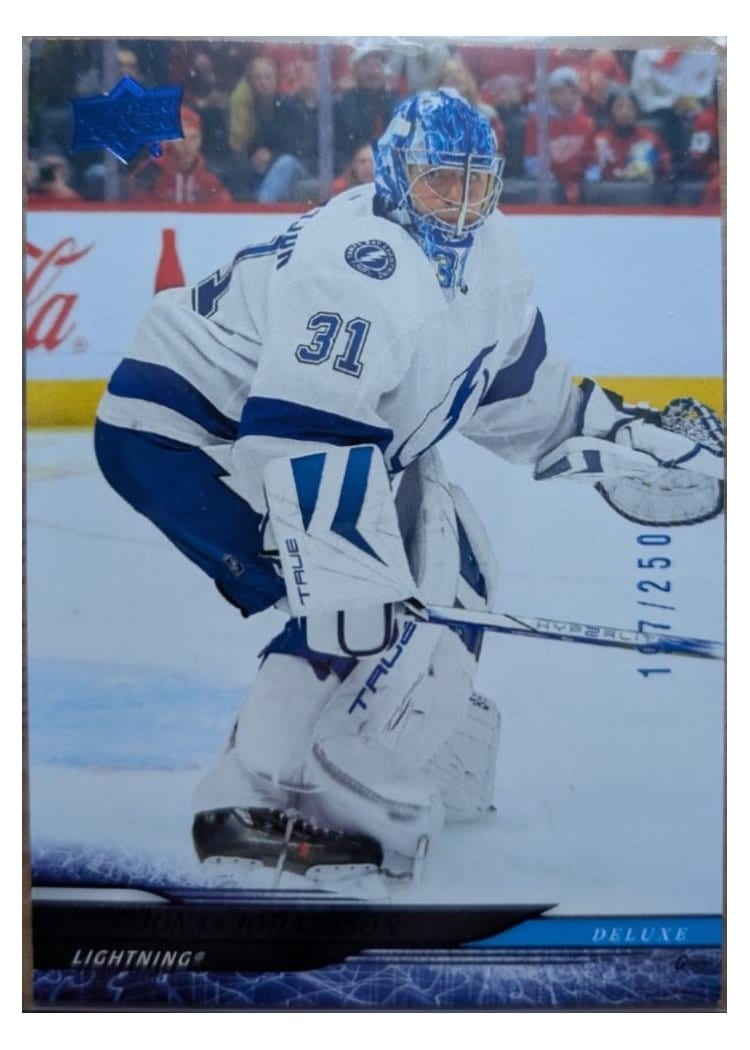 2024-25 Upper Deck Base Set Jonas Johansson #164 card