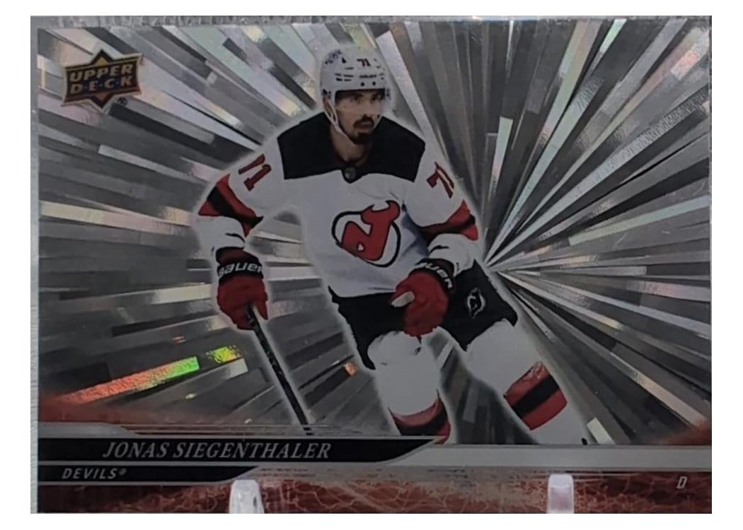 2024-25 Upper Deck Base Set Jonas Siegenthaler #350 card