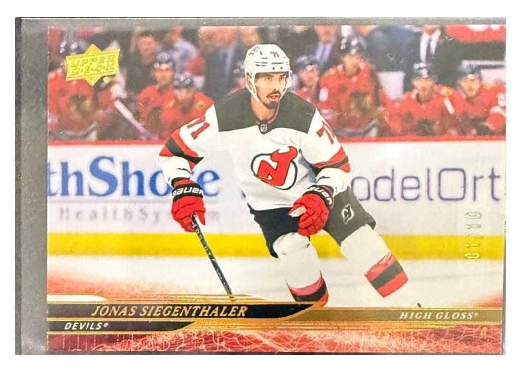 2024-25 Upper Deck Base Set Jonas Siegenthaler #350 card