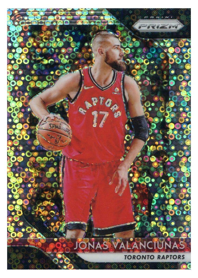 2018-19 Panini Prizm Base Set Jonas Valanciunas #93 card