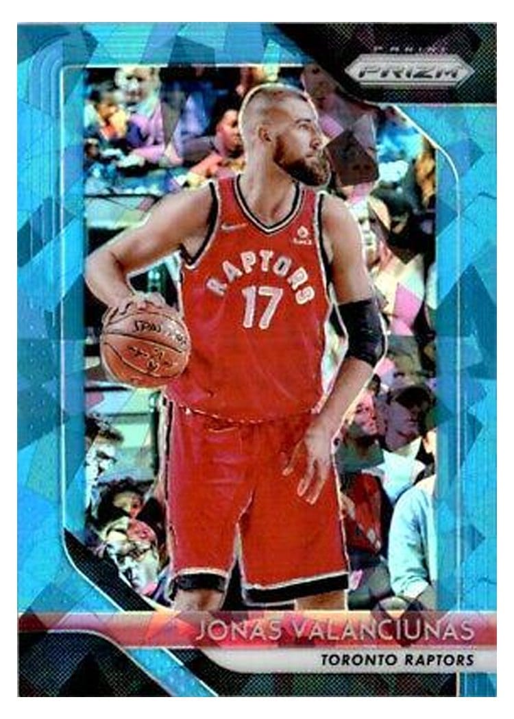 2018-19 Panini Prizm Base Set Jonas Valanciunas #93 card