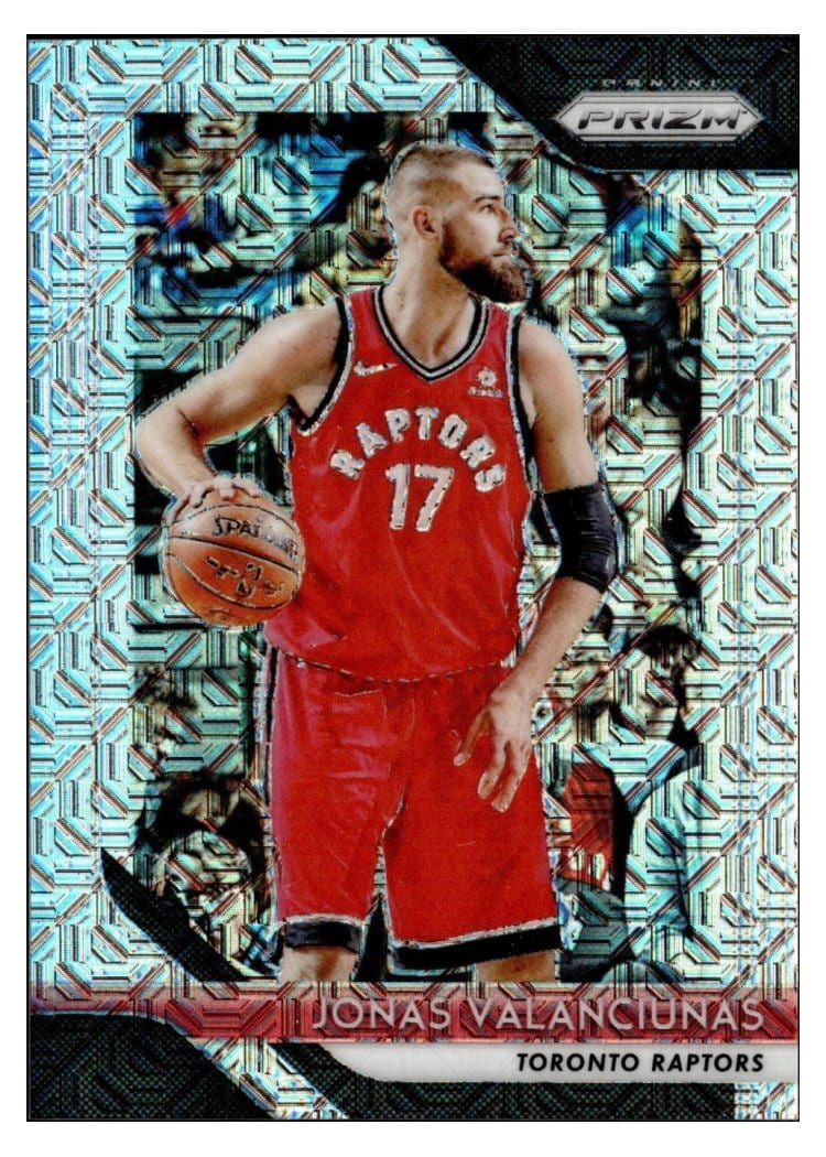 2018-19 Panini Prizm Base Set Jonas Valanciunas #93 card