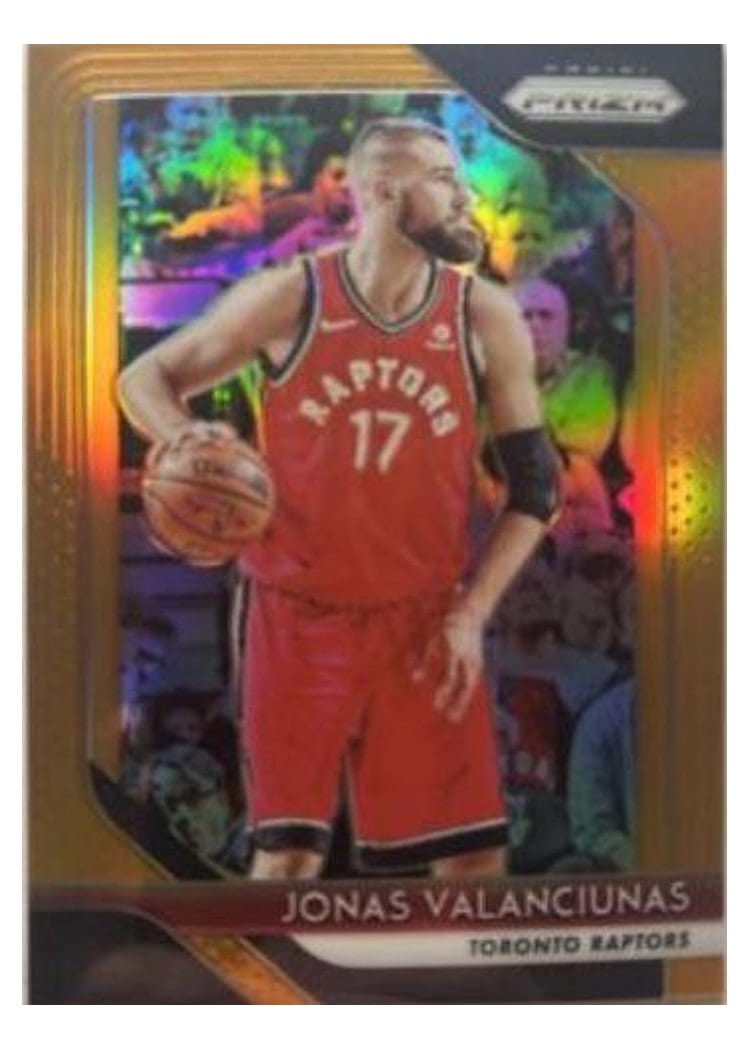 2018-19 Panini Prizm Base Set Jonas Valanciunas #93 card
