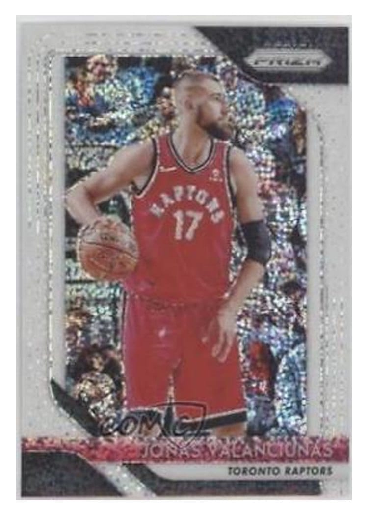 2018-19 Panini Prizm Base Set Jonas Valanciunas #93 card