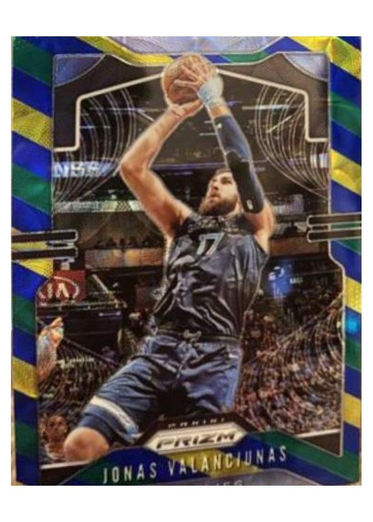 2019-20 Panini Prizm Base Set Jonas Valanciunas #229 card