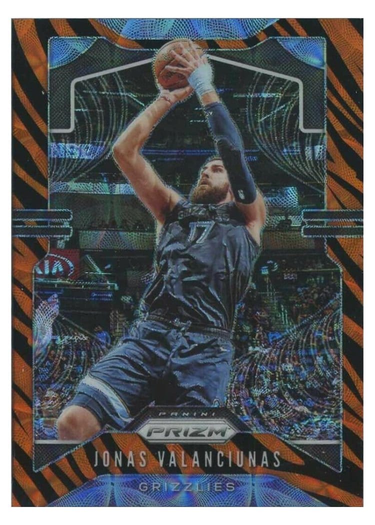 2019-20 Panini Prizm Base Set Jonas Valanciunas #229 card