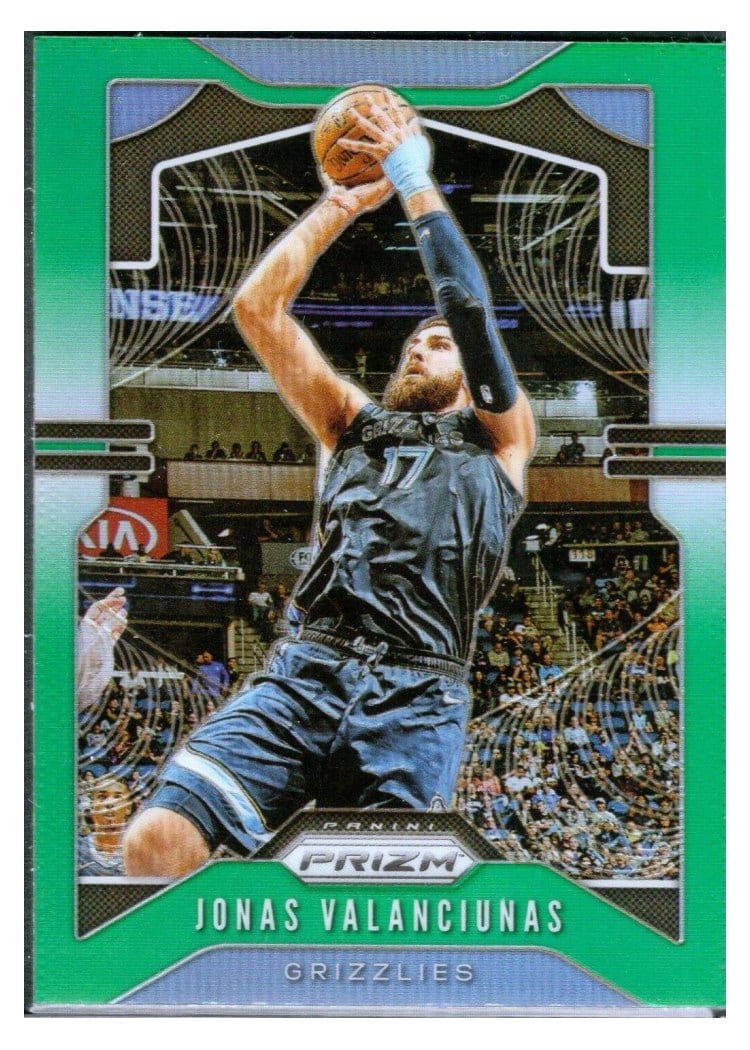 2019-20 Panini Prizm Base Set Jonas Valanciunas #229 card