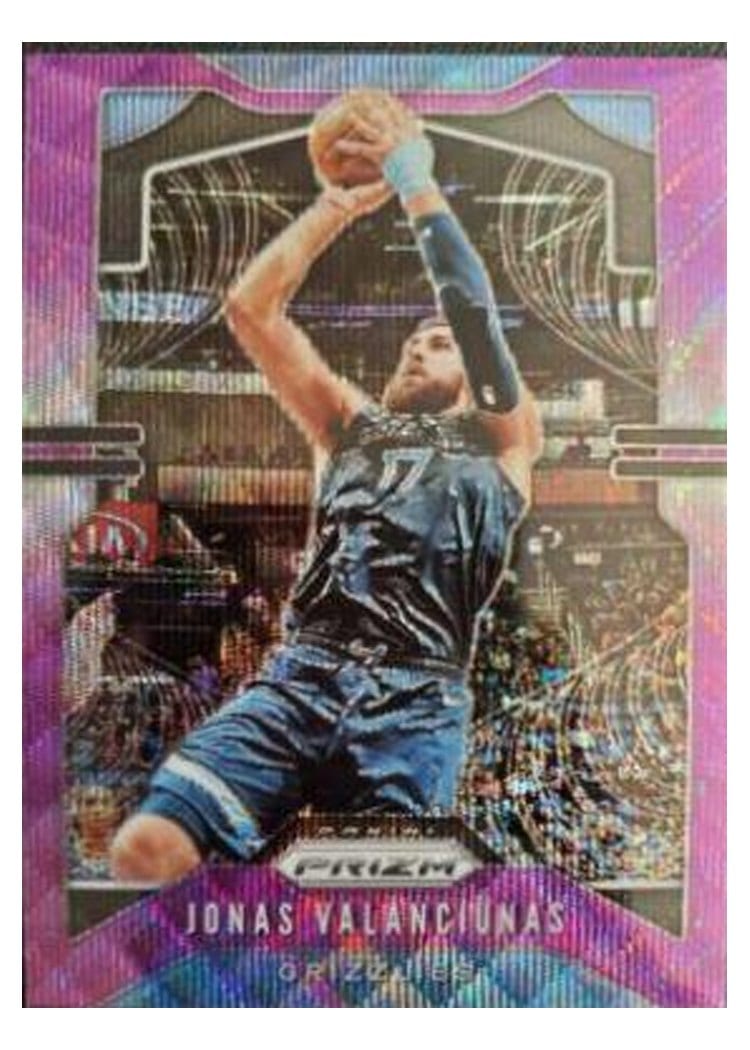 2019-20 Panini Prizm Base Set Jonas Valanciunas #229 card