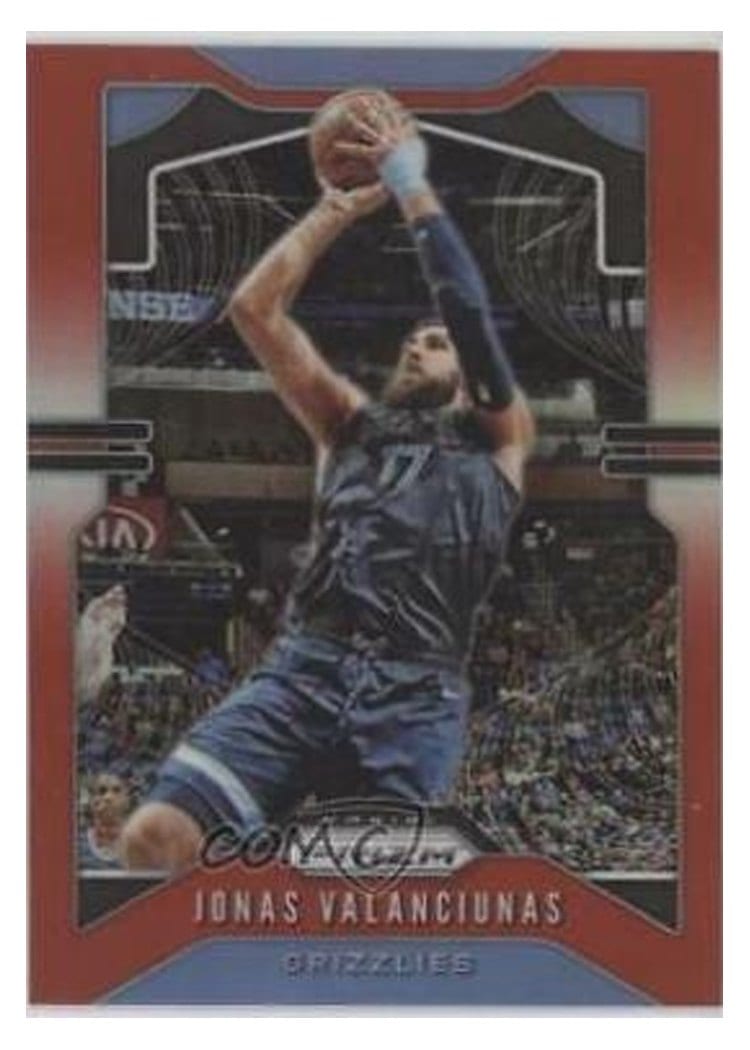 2019-20 Panini Prizm Base Set Jonas Valanciunas #229 card