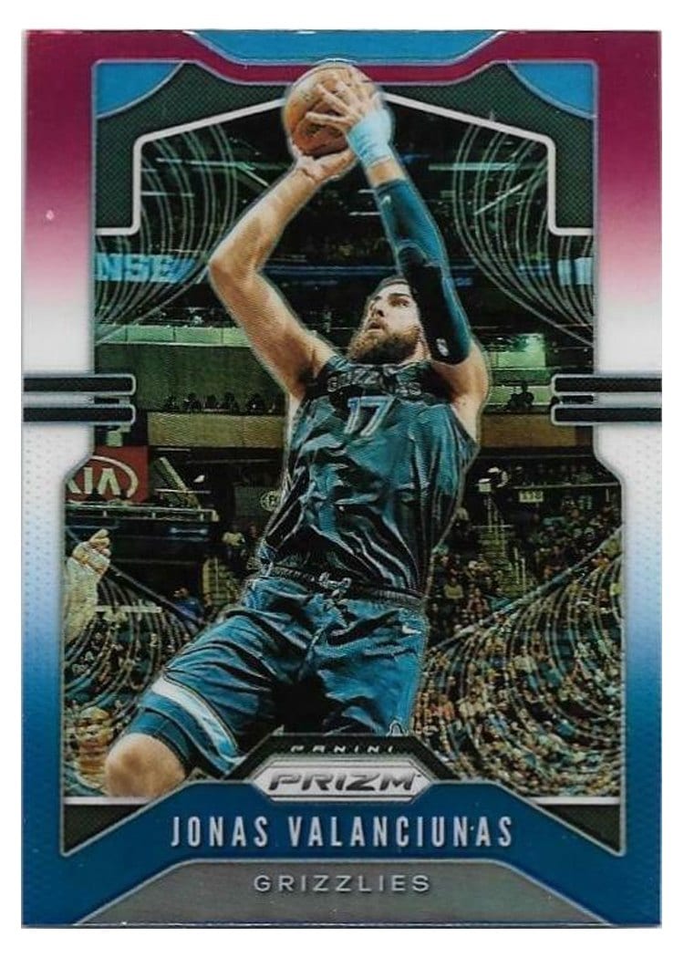 2019-20 Panini Prizm Base Set Jonas Valanciunas #229 card