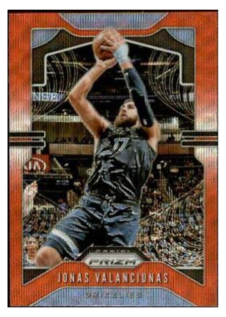 2019-20 Panini Prizm Base Set Jonas Valanciunas #229 card