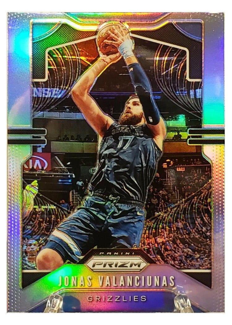 2019-20 Panini Prizm Base Set Jonas Valanciunas #229 card