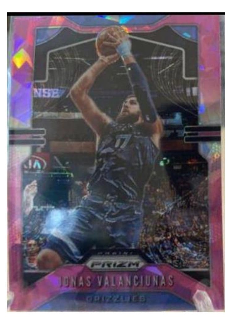 2019-20 Panini Prizm Base Set Jonas Valanciunas #229 card