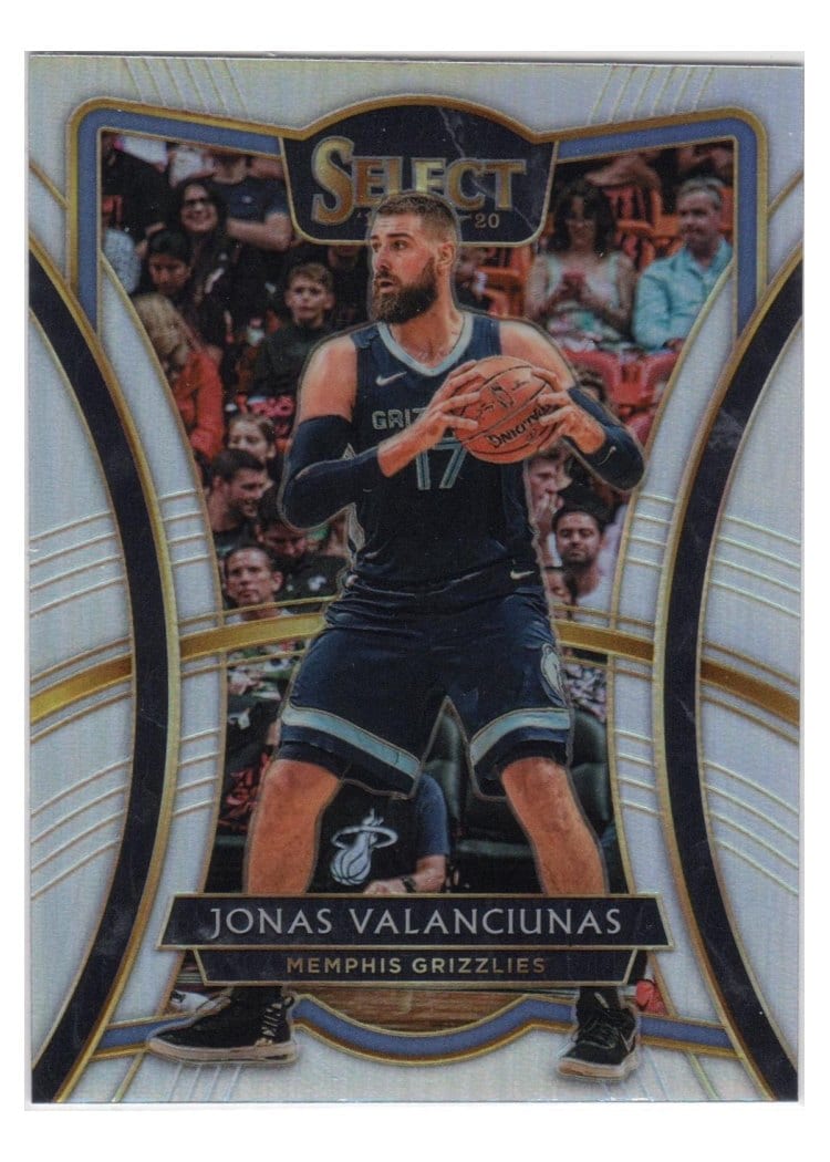 2019-20 Panini Select Base Set Jonas Valanciunas #131 card