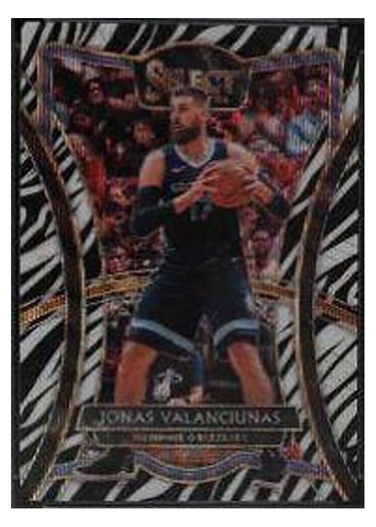2019-20 Panini Select Base Set Jonas Valanciunas #131 card