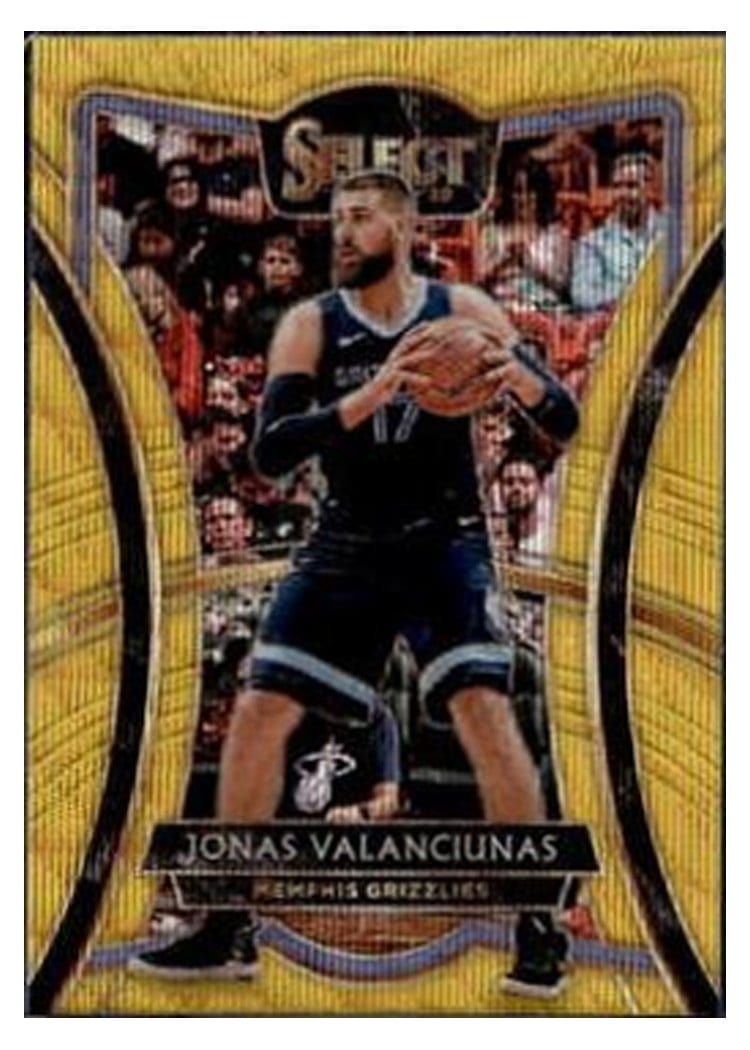 2019-20 Panini Select Base Set Jonas Valanciunas #131 card