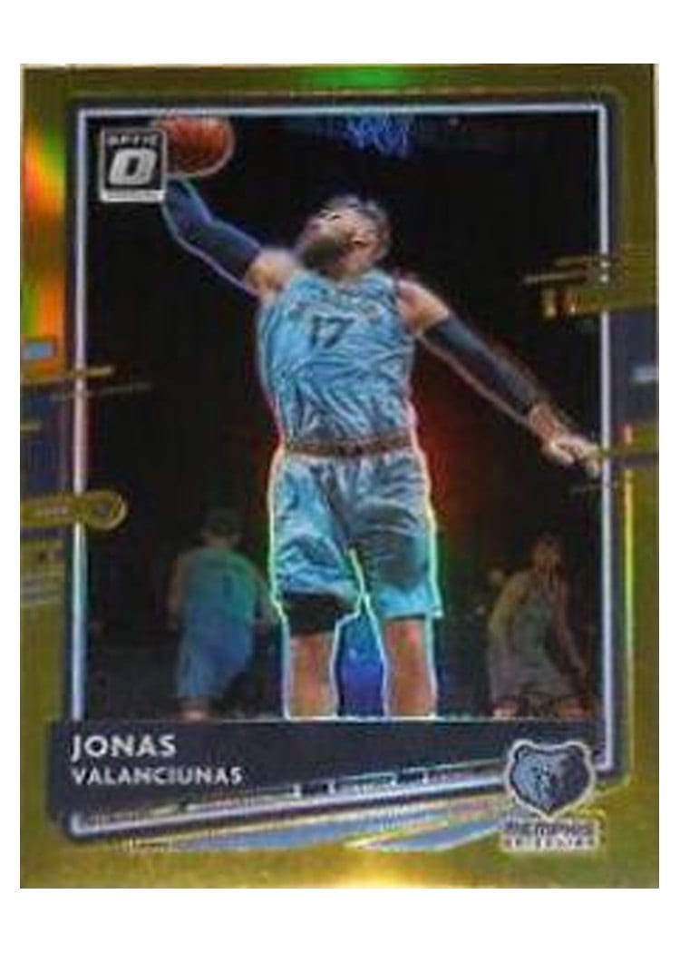 2020-21 Donruss Optic Base Set Jonas Valanciunas #128 card