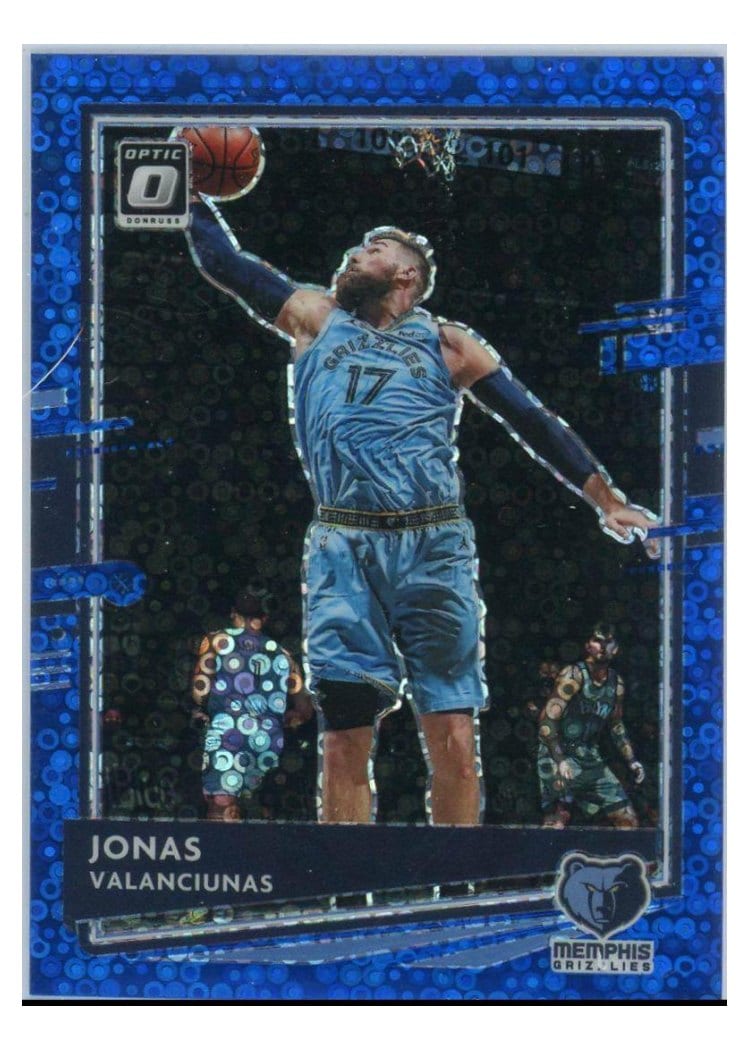 2020-21 Donruss Optic Base Set Jonas Valanciunas #128 card