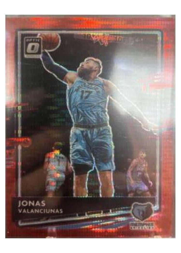 2020-21 Donruss Optic Base Set Jonas Valanciunas #128 card