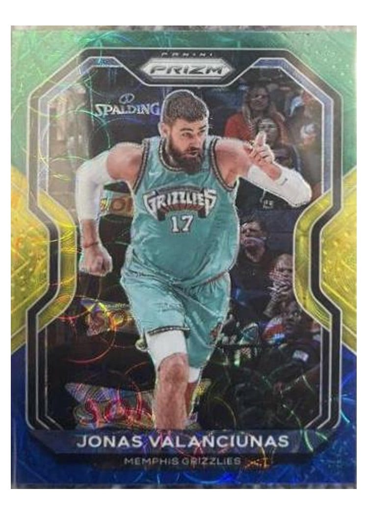 2020-21 Panini Prizm Base Set Jonas Valanciunas #188 card