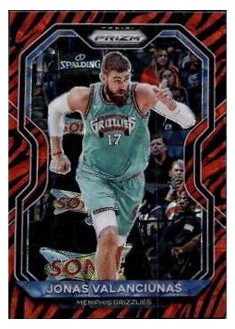 2020-21 Panini Prizm Base Set Jonas Valanciunas #188 card