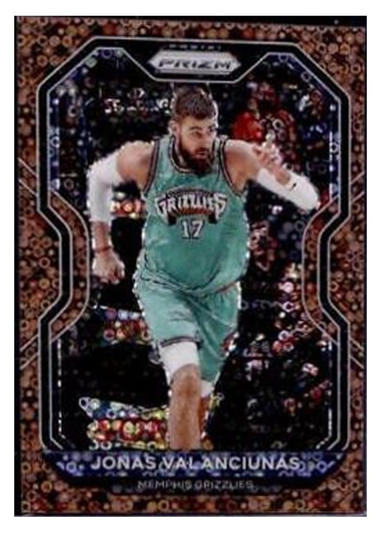2020-21 Panini Prizm Base Set Jonas Valanciunas #188 card