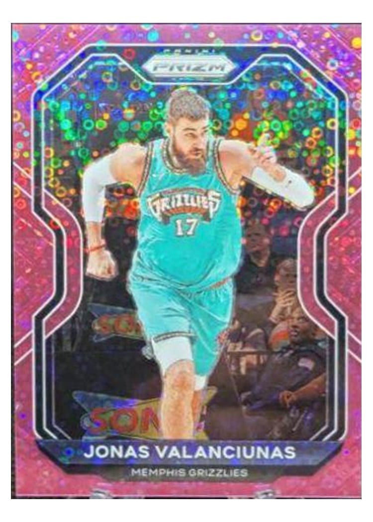 2020-21 Panini Prizm Base Set Jonas Valanciunas #188 card