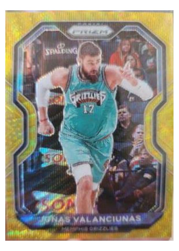 2020-21 Panini Prizm Base Set Jonas Valanciunas #188 card