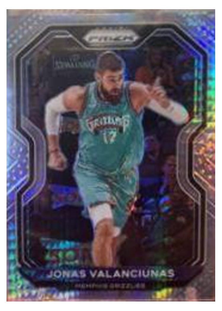 2020-21 Panini Prizm Base Set Jonas Valanciunas #188 card