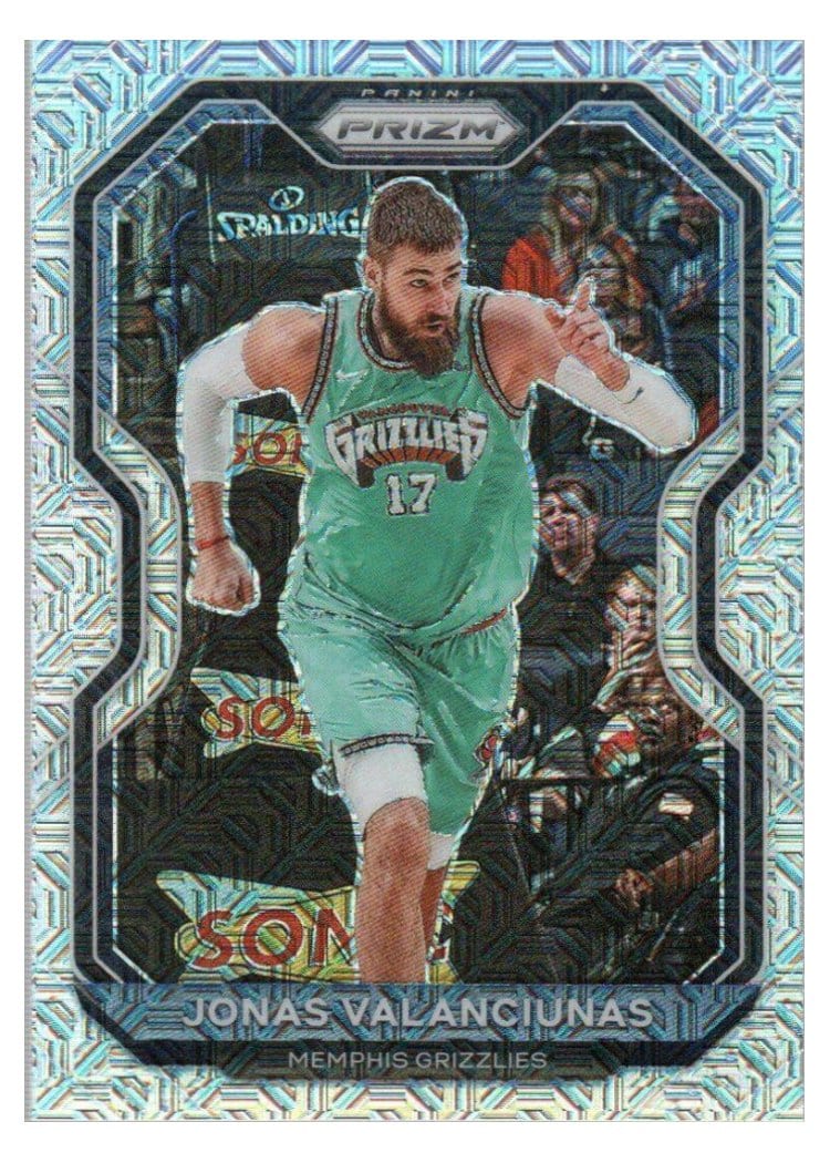 2020-21 Panini Prizm Base Set Jonas Valanciunas #188 card