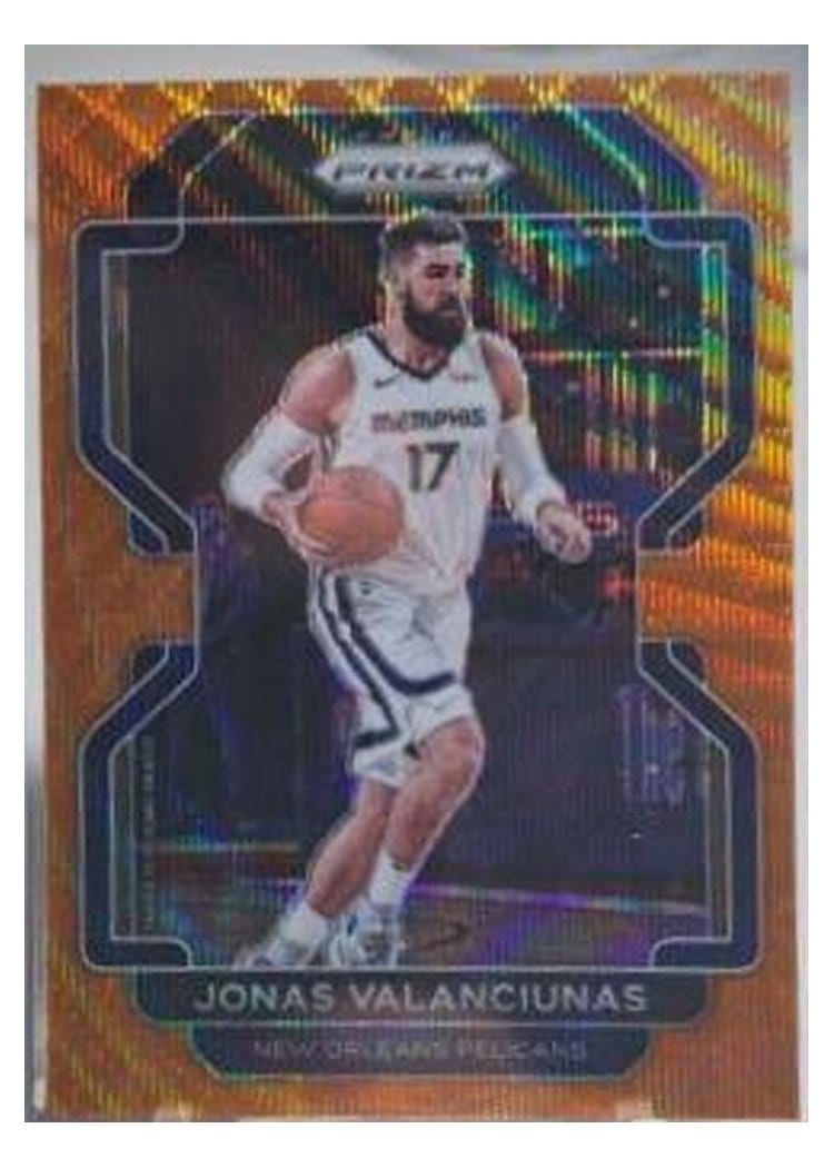2020-21 Panini Prizm Base Set Jonas Valanciunas #188 card