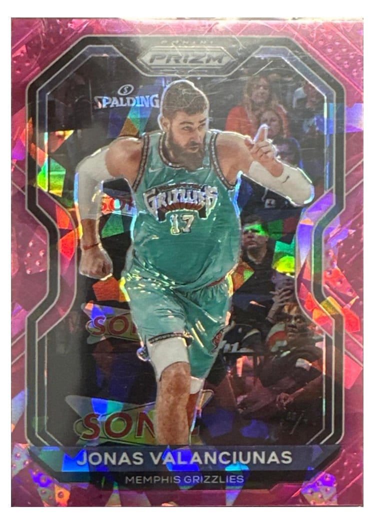 2020-21 Panini Prizm Base Set Jonas Valanciunas #188 card