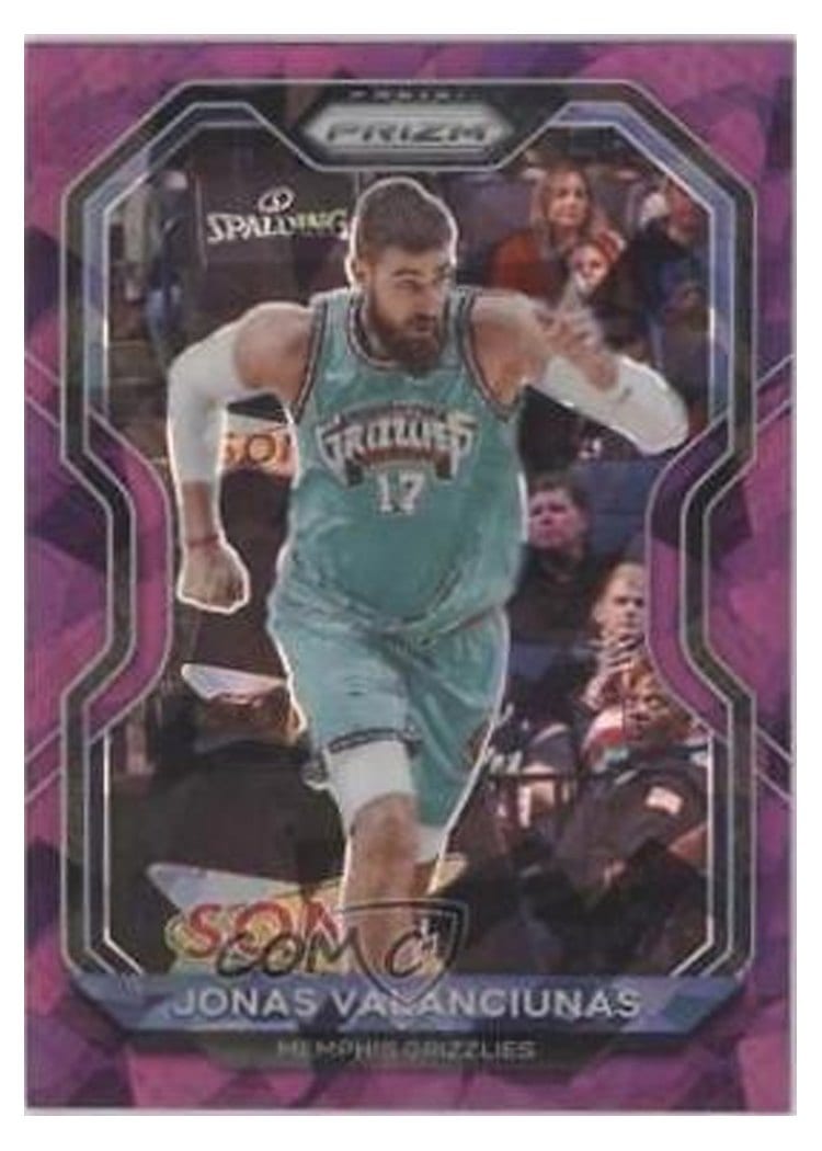 2020-21 Panini Prizm Base Set Jonas Valanciunas #188 card