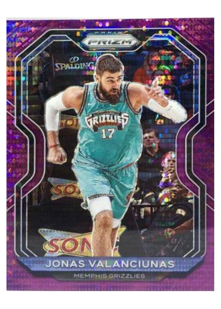 2020-21 Panini Prizm Base Set Jonas Valanciunas #188 card
