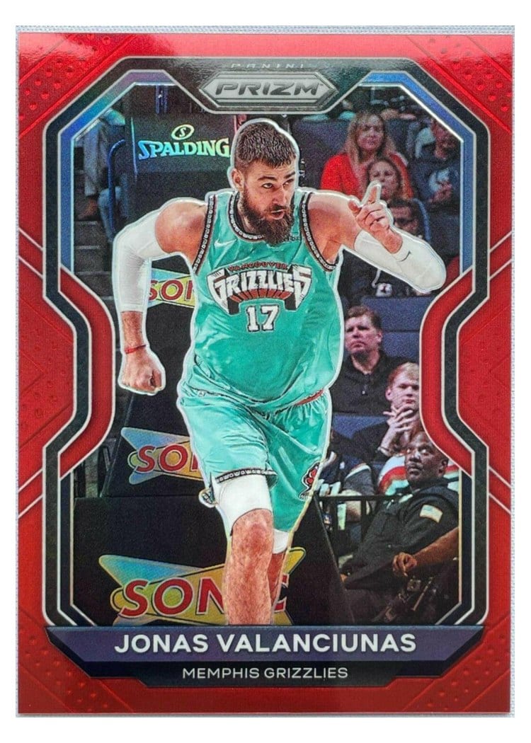 2020-21 Panini Prizm Base Set Jonas Valanciunas #188 card
