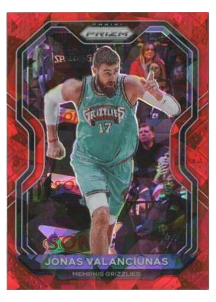 2020-21 Panini Prizm Base Set Jonas Valanciunas #188 card