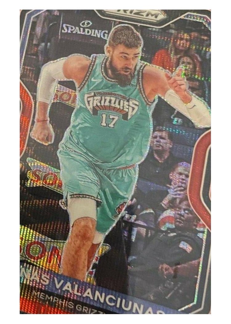 2020-21 Panini Prizm Base Set Jonas Valanciunas #188 card