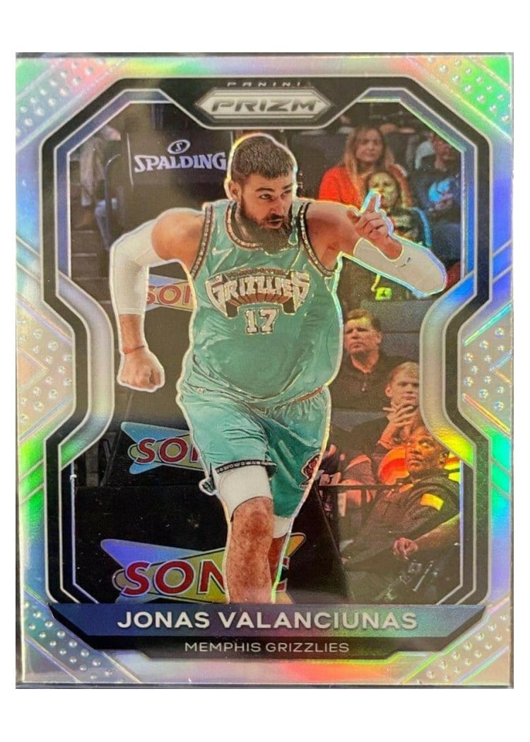 2020-21 Panini Prizm Base Set Jonas Valanciunas #188 card