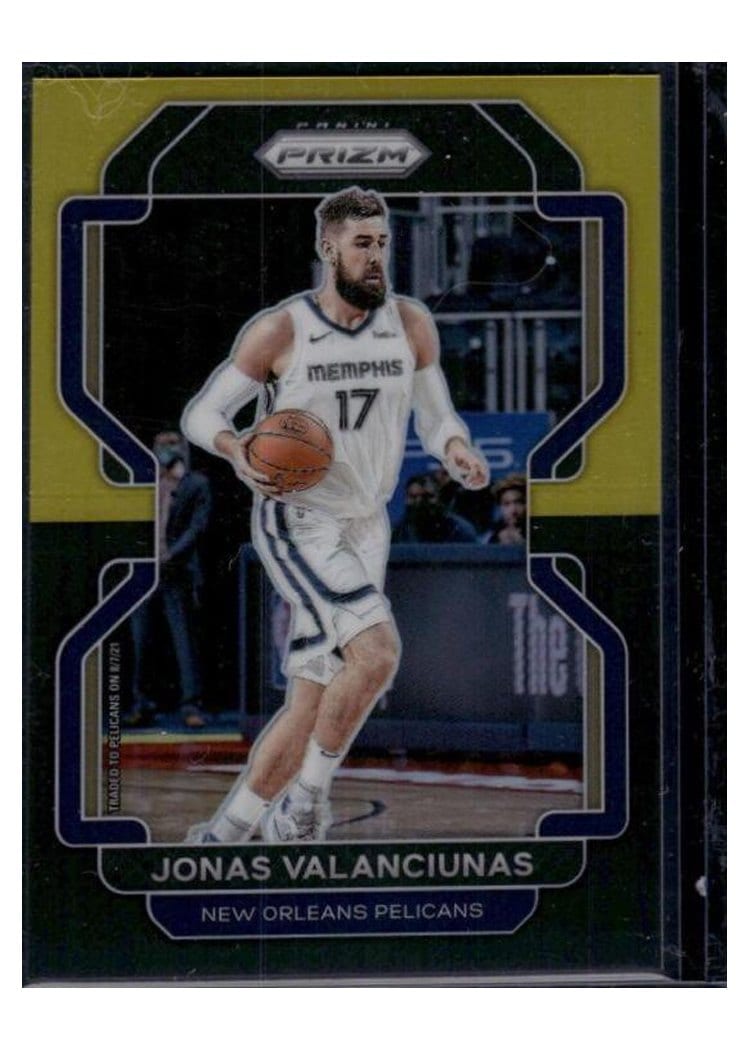 2021-22 Panini Prizm Base Set Jonas Valanciunas #62 card