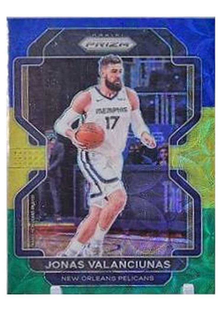 2021-22 Panini Prizm Base Set Jonas Valanciunas #62 card