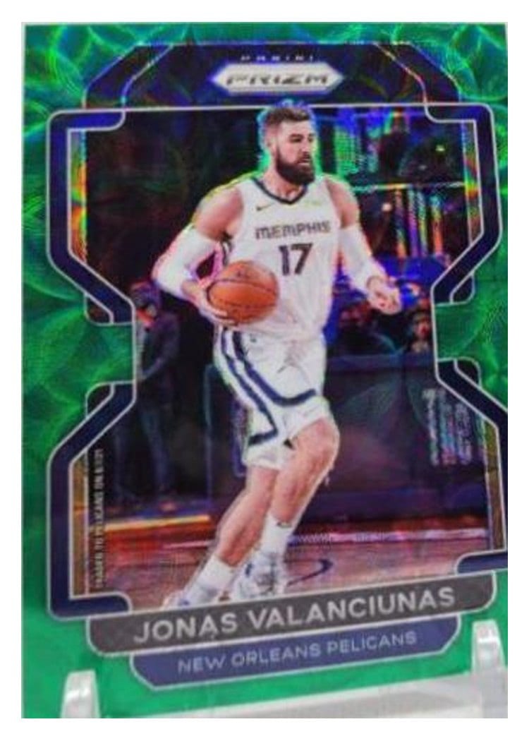 2021-22 Panini Prizm Base Set Jonas Valanciunas #62 card