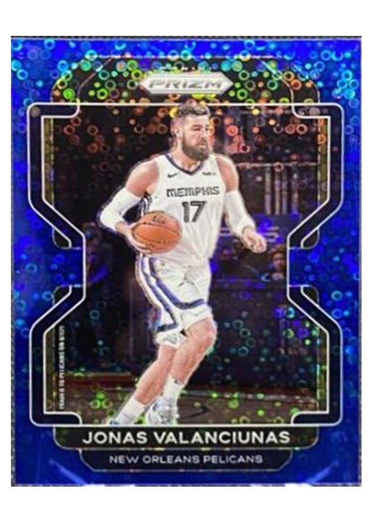 2021-22 Panini Prizm Base Set Jonas Valanciunas #62 card