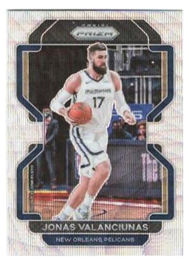 2021-22 Panini Prizm Base Set Jonas Valanciunas #62 card